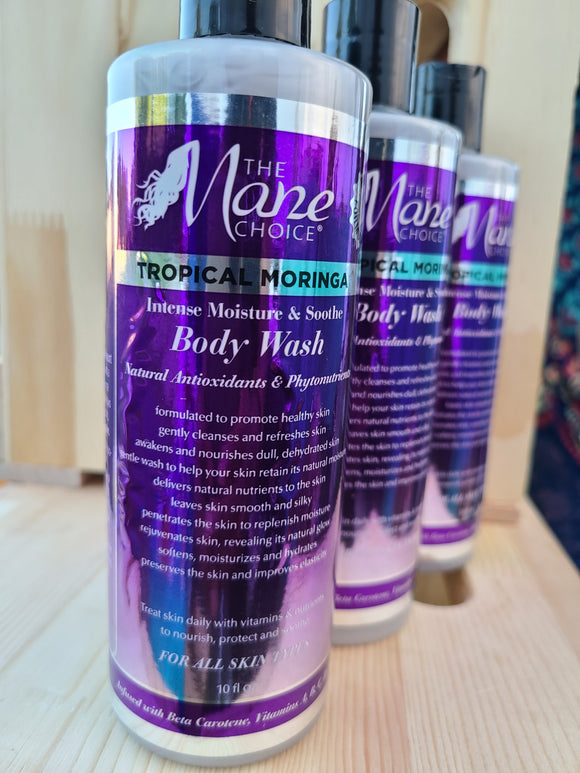 The Mane Choice Tropical Moringa Body Wash - 10 oz