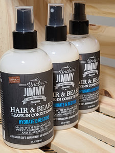 Uncle Jimmy Hair & Beard Leave-in Conditioner - 8 oz