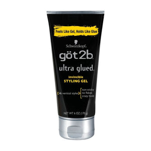 Got2b Ultra Glued Invincible Styling Hair Gel - 6 oz