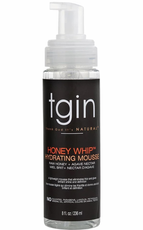 TGIN Honey Whip Hydrating Mousse - 8 oz
